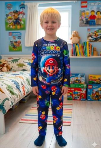 Pijama Algodón Spum Niños Niñas - Miniatura 2