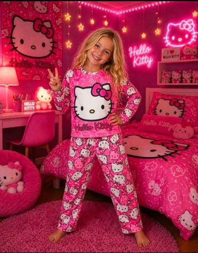 Pijama Niñas Niños Spum Algodón - Miniatura 5