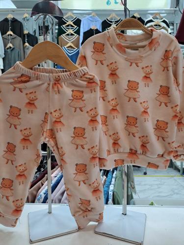 Conjunto Teddy Bebe Plush Bifaz