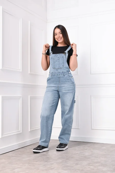 Jardinero Baggy Semi Elasztizado