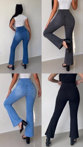 Calza Jean Mossa Oxford por Curva - Miniatura 5