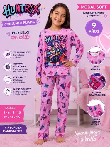 Kpop/huntrix/ Pijama Modal Soft - Miniatura 2