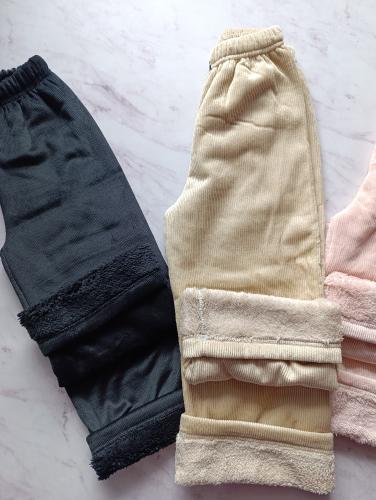 Pantalones Corderoi con Piel - Miniatura 4