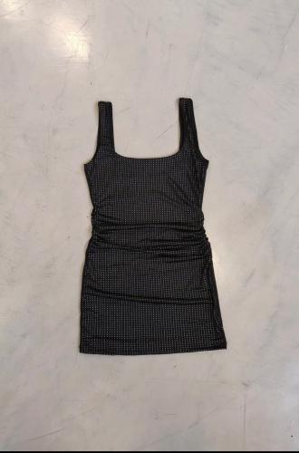 Vestido Escote Cuadrado Brillo - Miniatura 4