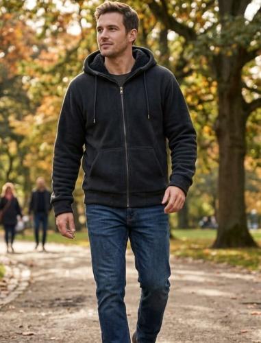 Campera de Polar con Corderito