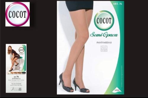 Media Paty  Laycra Semi Opaca de Cocot - Miniatura 2
