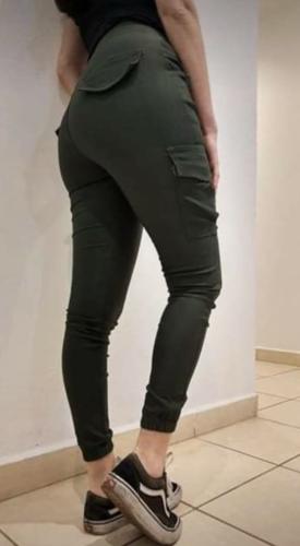 Hermosos Pantalón Cargo Bengalina Elastizada!! - Miniatura 2