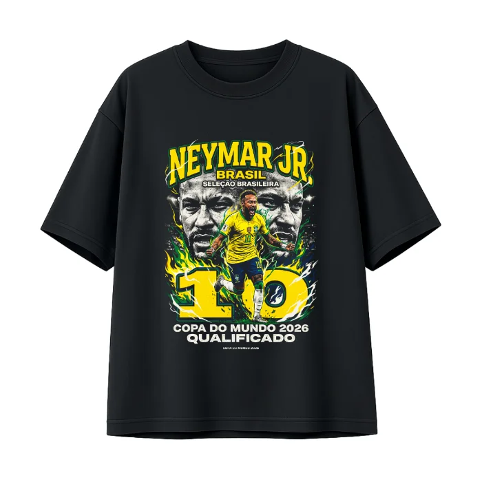 Remera "neymar" de Algodon Basica
