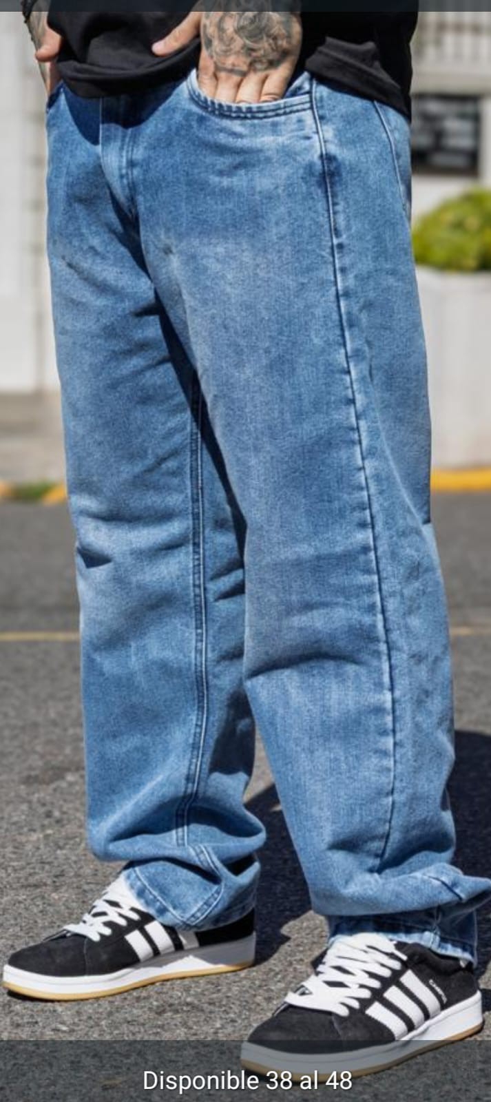 Jeans Rígido Baggy - Imagen 3