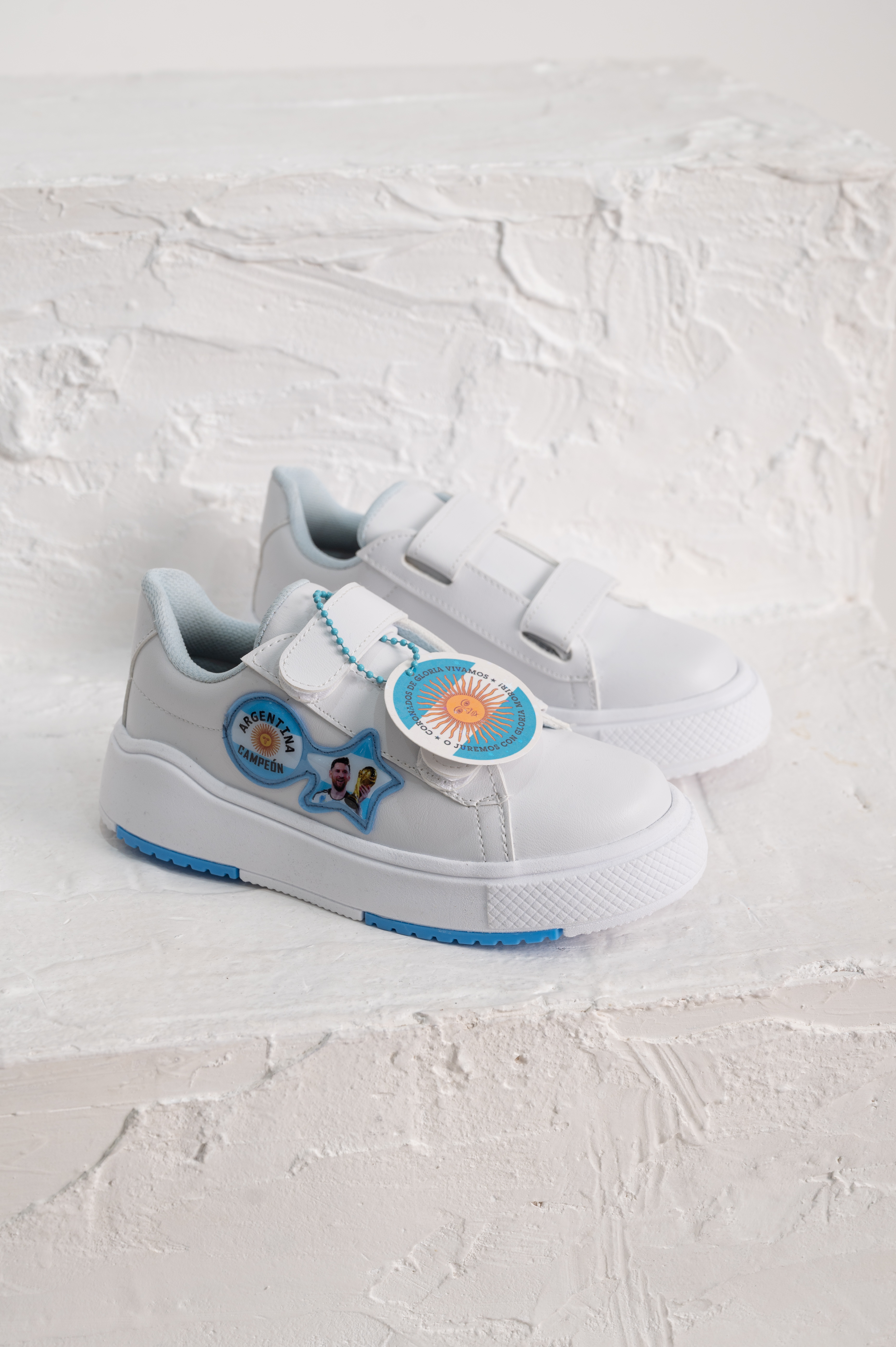 Zapatilla Afa Selección Argentina Infantil Nene Argentino Nena Velcro y Abrojo - _VAN2449.jpg