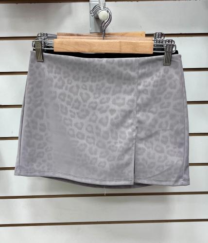 Short Pollera Leopardo