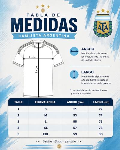 Agotado Camiseta de Argentina - Miniatura 3