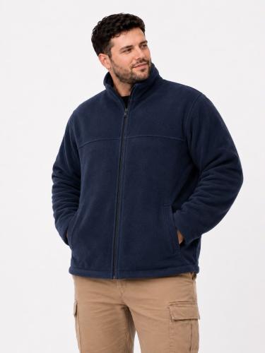 Campera Polar con Piel