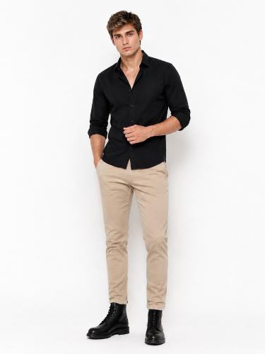 Pantalon Corte Chino Bengalina Hombre Gabardina Cabello Elegante Vestir Mayoristas