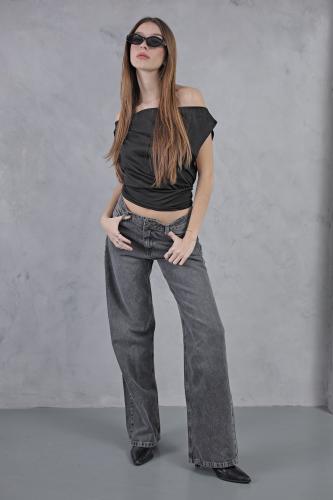 Wide Leg Tiro Medio (art Zara)