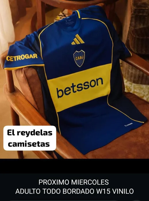 Camiseta Nueva de Boca