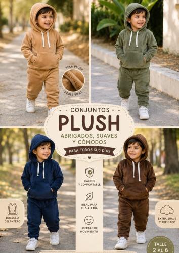 Conjunto Mateo Plush Bifas