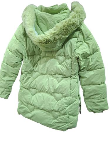 Campera con Piel Largo de Dama - Miniatura 2