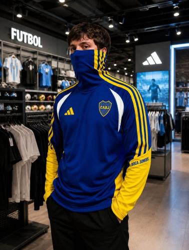 Buzo C Cuello Boca Juniors Calidad Premium