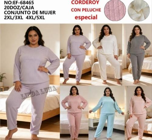 Piyama de Mujer con Peluche