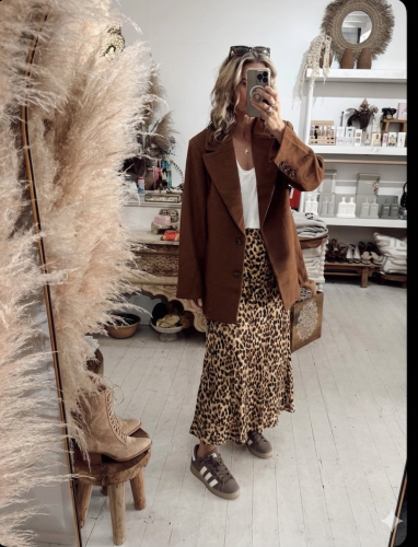 Maxifalda Animal Print