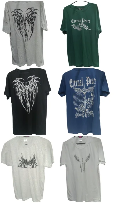 Remera con Estampas X Unidad