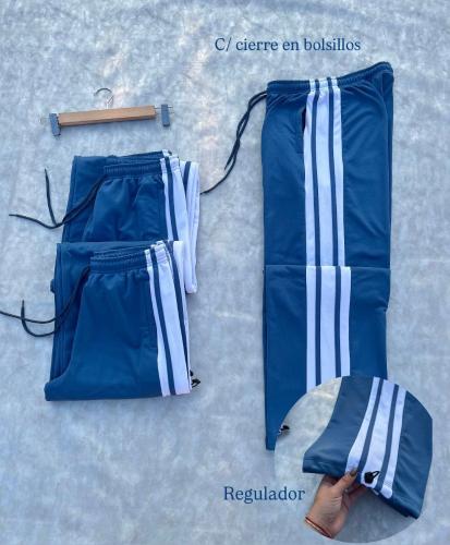 Pantalon Frisado / Regulador y Cierre Unisex - Miniatura 2