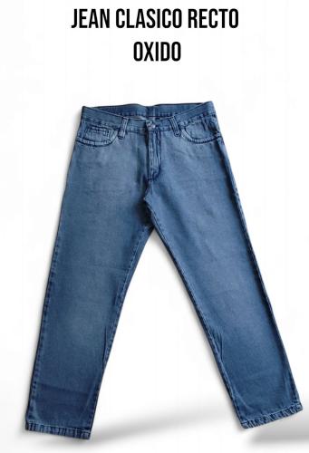 Jean Recto Clásico Oxido Azul