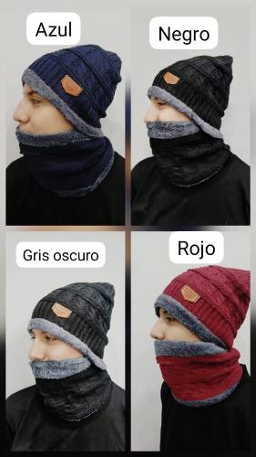 Gorrito + Cuellito de Hombre