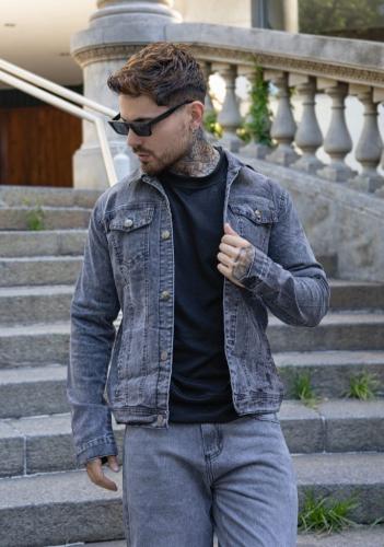Camperas de Jeans con Botones - Miniatura 2