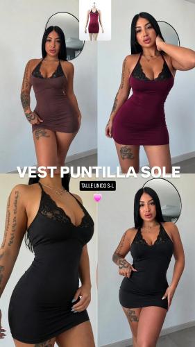 Vestido Puntilla - Miniatura 5