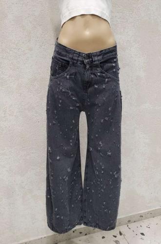Baggy Ballon con Pinzas Multi Roturas