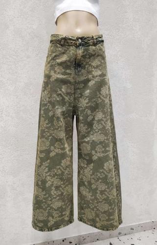 Pantalon Super Wide Leg Tiro Caido