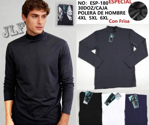 Docena Camiseta Polera Termica Hombre