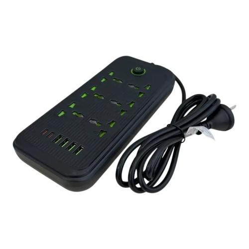 Alargue 2m C/6 Entradas + 4 Usb + 2 Tipo C28