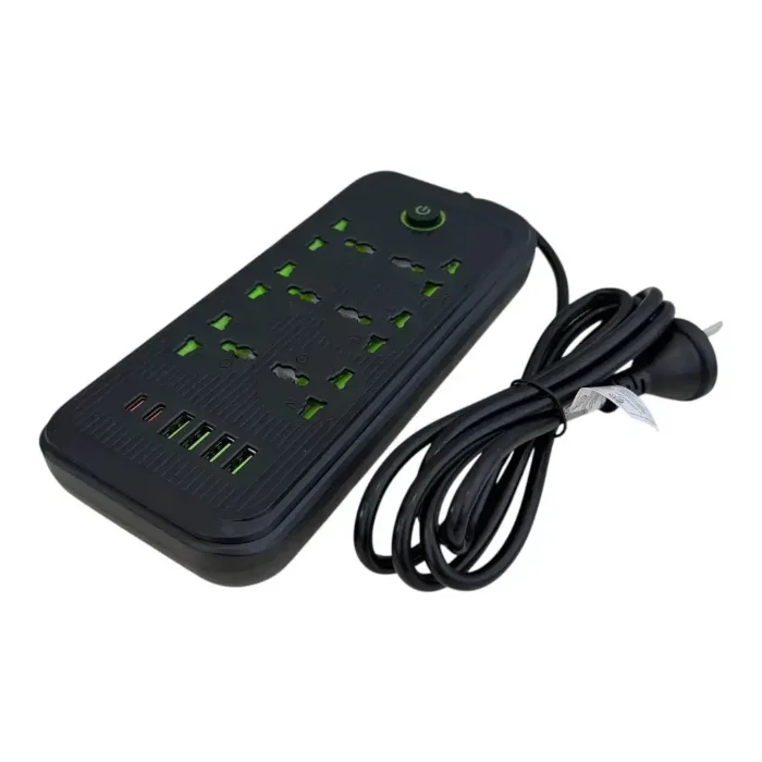 Alargue 2m C/6 Entradas + 4 Usb + 2 Tipo C28