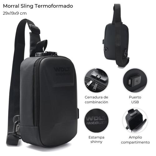 Morral Urbano Termoformado Rigido Wanderlust - Miniatura 2