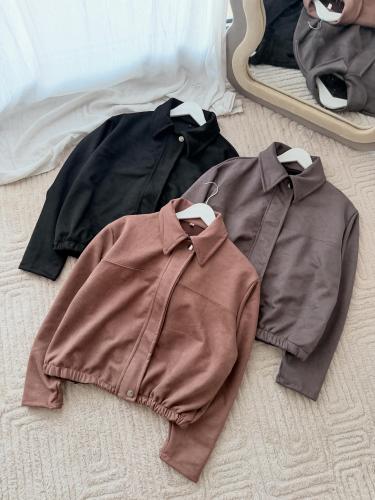Campera Bomber Gamuzada