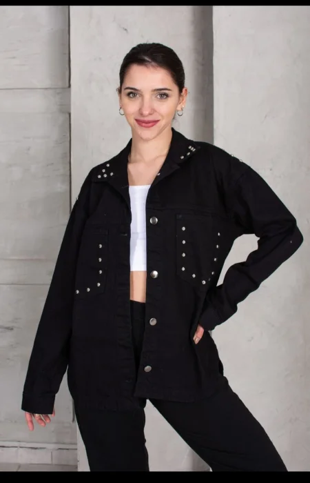 Camisaco Oversized con Tachas