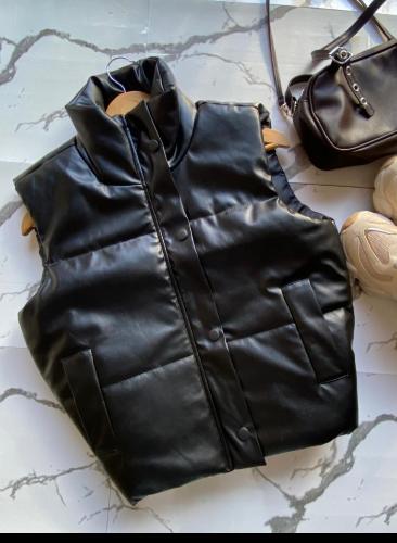 Chaleco Eco Cuero