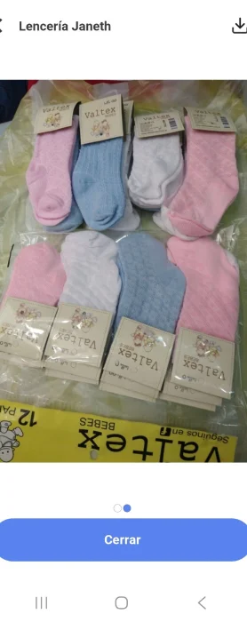 Medias de Bebé Valtex