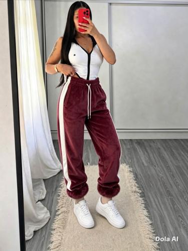 Baggy Combinado Plush con Corderito