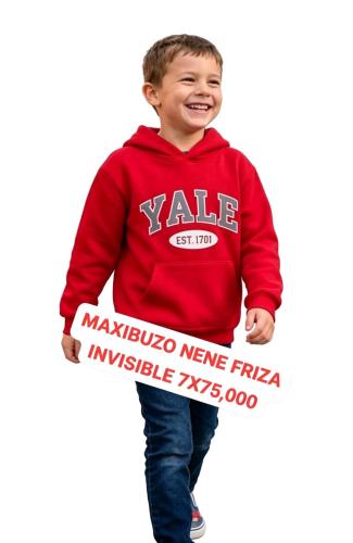 Maxi Buzos Nene Frisa Invisible