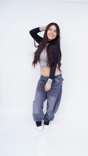Baggy Gris Nevado Hebilla Teens - Miniatura 6