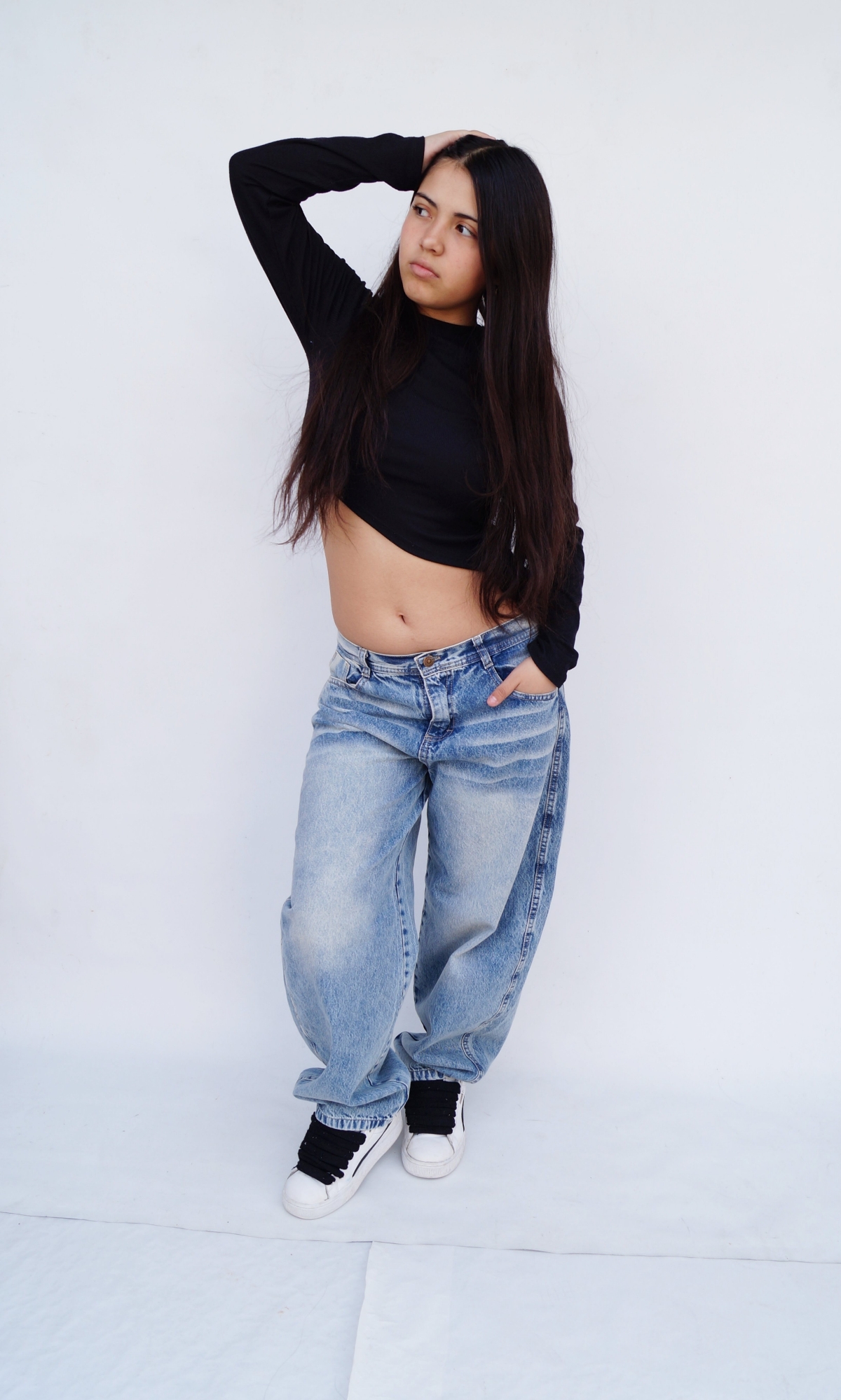 Baggy Celeste Óxido Teens - Imagen 6
