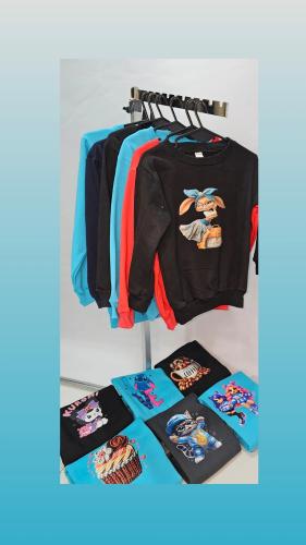 Buzo  Algodón Frisado Estampado Nena