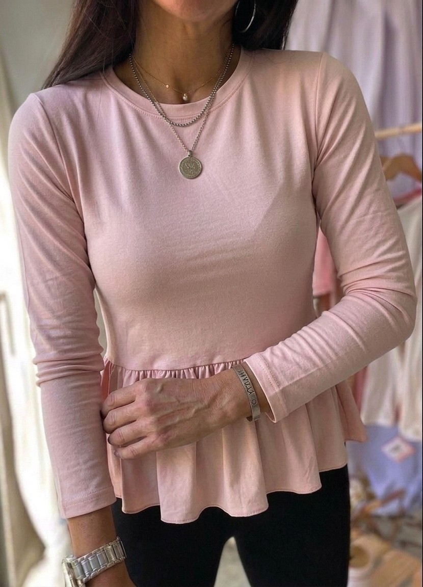 Camiseta con Volados Modal Soft - Imagen 3