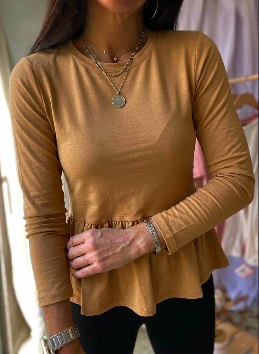 Camiseta con Volados Modal Soft - Imagen 4