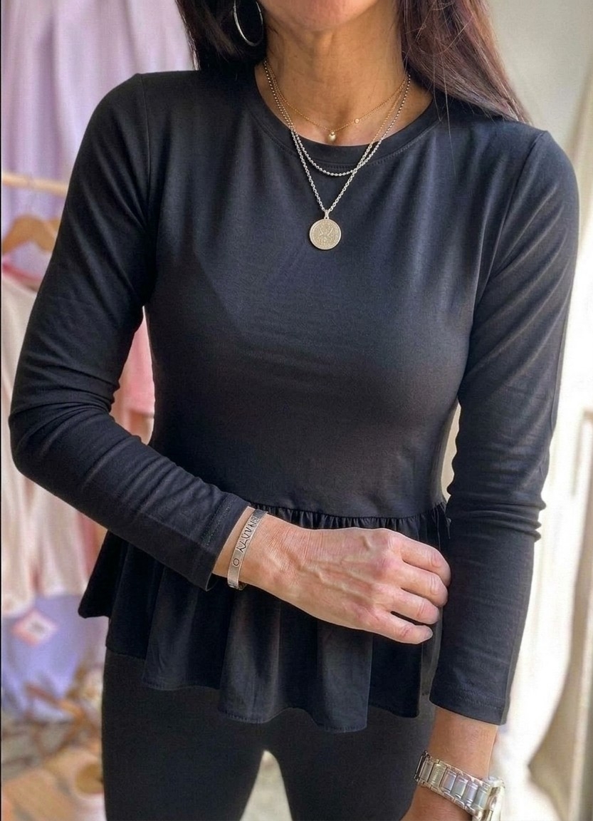 Camiseta con Volados Modal Soft - Imagen 5