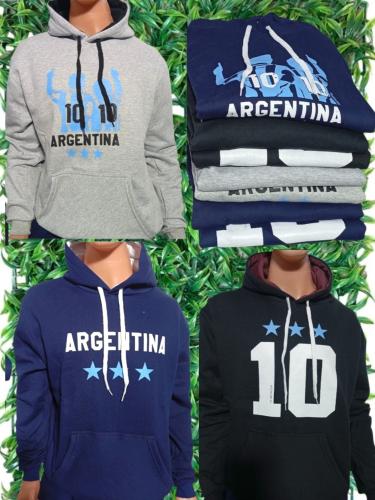 Buzzo Argentina Hombre Forrado Capucha - Miniatura 2